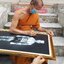 หุ่นพยนต์พิมพ์ใหญ่ (เลข ๑) พร้อมภาพจารหมึกทอง รุ่น พรายมงคล วัดหนองหิน หลวงพ่อเล็กร่วมเสก
