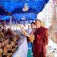 รูปเหมือนหลวงปู่ดู่ พรหมปัญโญ no.223 หน้าตัก 3 นิ้ว อิริยาบถเจริญพระกรรมฐาน