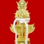 พระบูชาท้าวเวสสุวรรณหน้ายักษ์ สูง 4 นิ้ว ลพ.อิฏฐ์ วัดจุฬามนี
