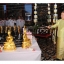พระบูชาสมเด็จศริริราช 100 ปี (รมดำเข้ม) (No.๙๓๙) ขนาด ๕ นิ้ว ใต้ฐานมวลสาร ฝังมวลสาร