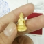 พระชัยวัฒน์เกราะเพชร เนื้อชุบทอง วัดท่าขนุน