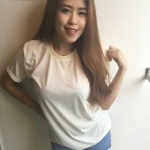 เสื้อเปล่า TK : สีครีม