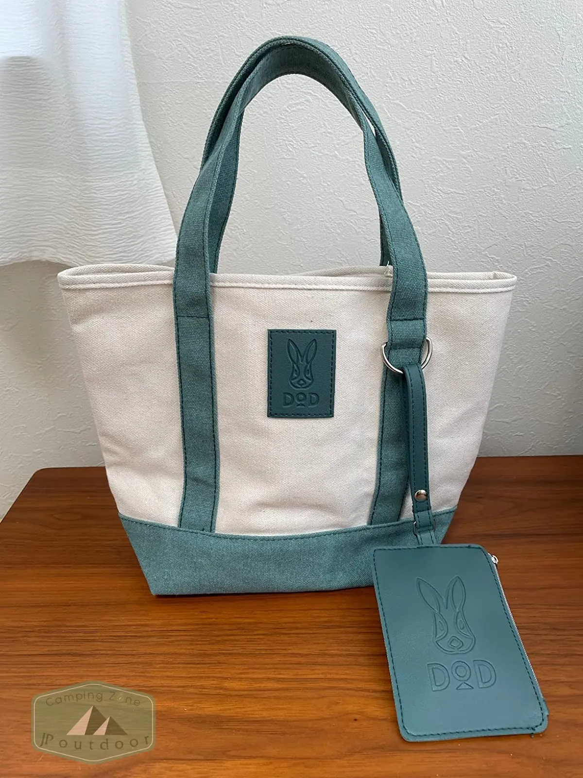 กระเป๋าผ้าสะพายข้างและกระเป๋าสตางค์ DOD Camping Bag with Pouch รุ่นพิเศษจากญี่ปุ่น ของใหม่ ของแท้ พร้อมส่ง